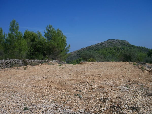 Land in Gata de Gorgos - view 1