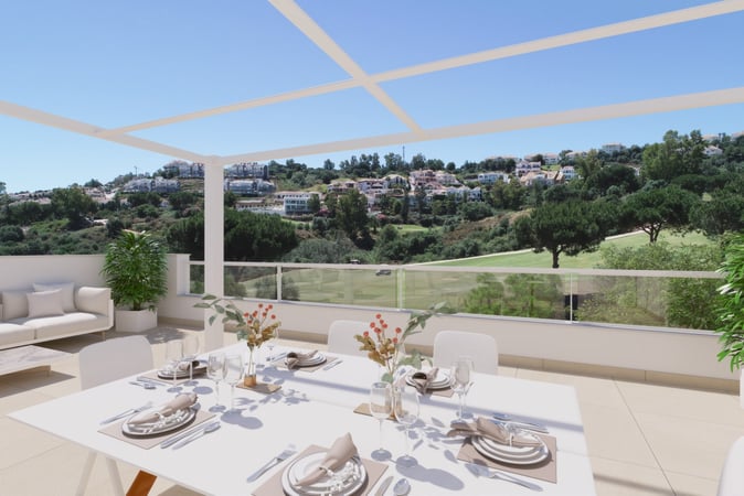 Penthouse in Calla de Mijas - view 1