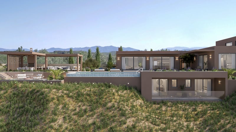 Villa in Platanias - view 1