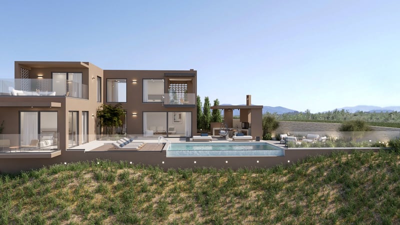 Villa in Platanias - view 1