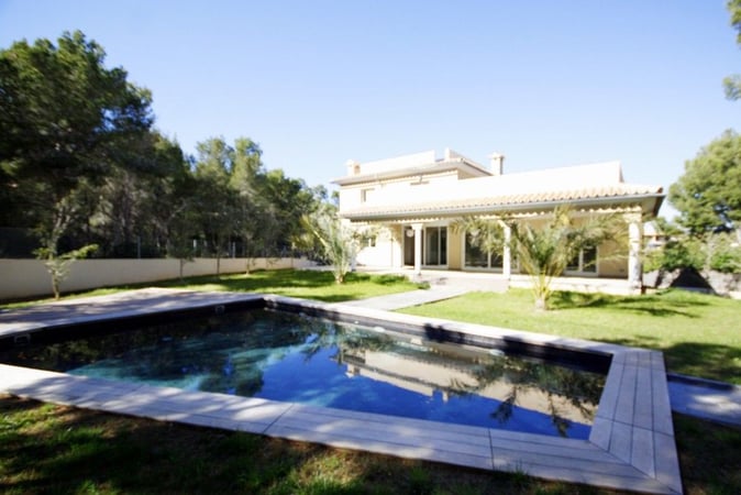 Villa in Cala Vinyes - view 1