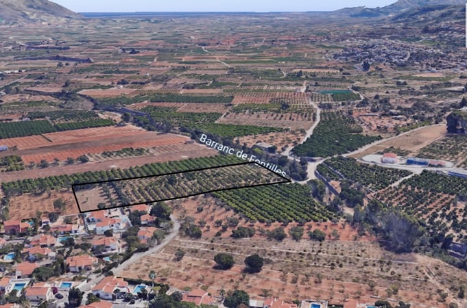 Land in Rafol de Almunia - view 1