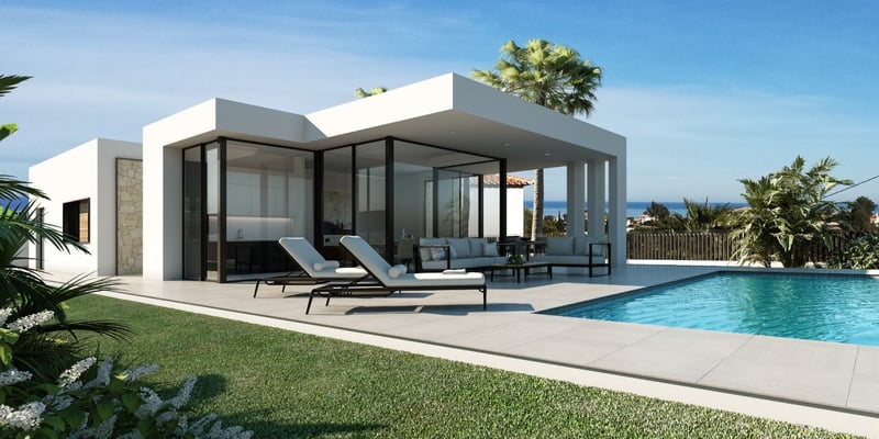 Villa in Les Rotes - view 1