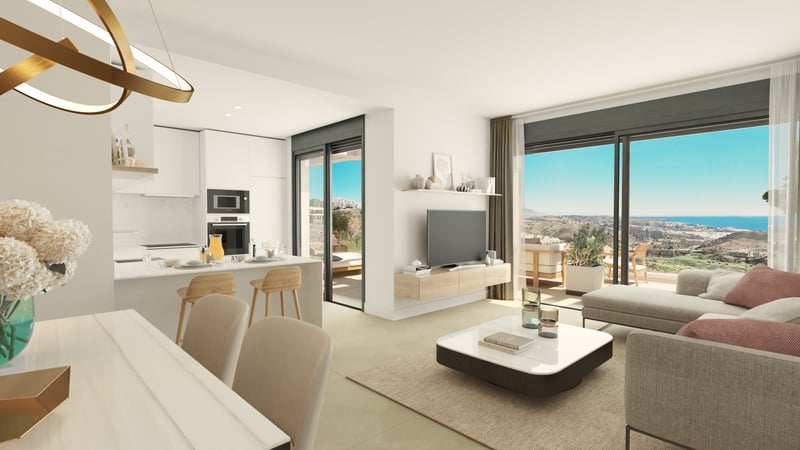 Apartment in Calla de Mijas - view 1