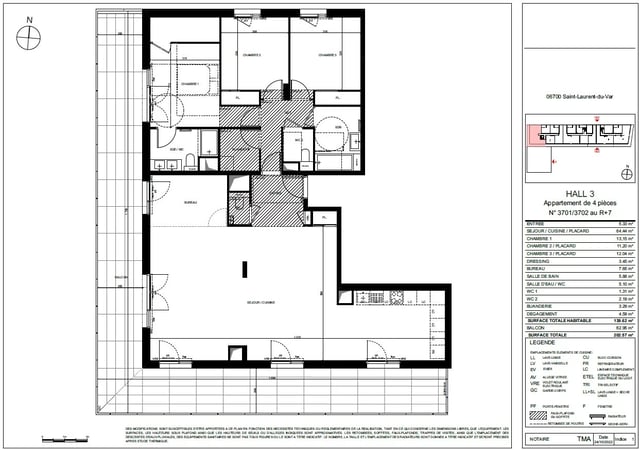 Apartment in Saint-Laurent-du-Var - view 1