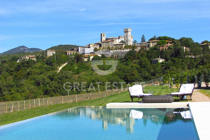 House in San Casciano dei Bagni - view 1