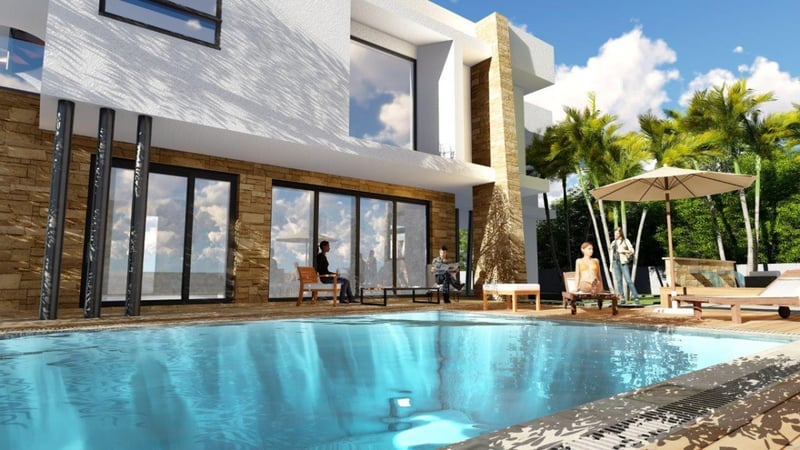 Villa in Paphos - view 1