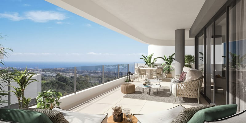 Penthouse in Marbella - view 1
