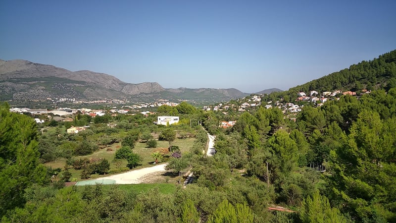 Land in Gata de Gorgos - view 1