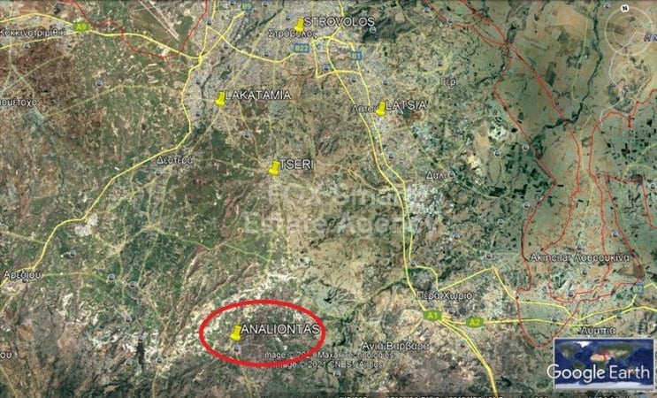 Land in Analiontas - view 1
