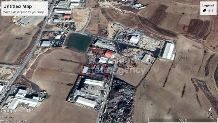 Land in Ayioi Omoloyites - view 1