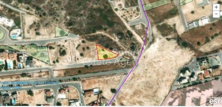 Land in Ayios Athanasios (quarter) - view 1