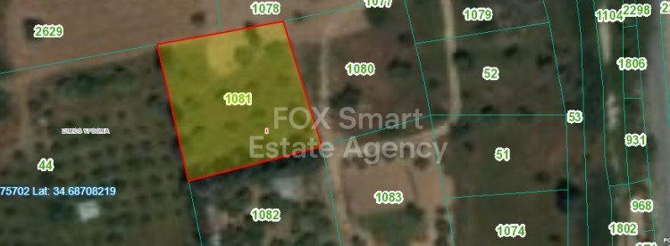 Land in Ypsonas - view 1