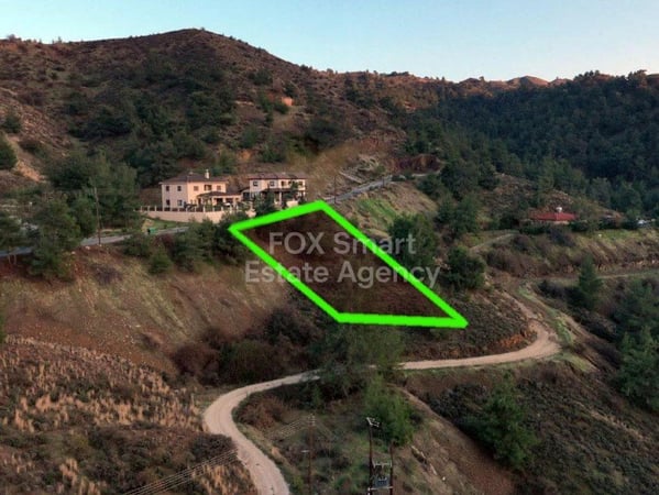 Land in Evrychou - view 1