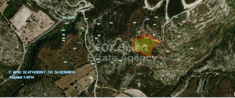 Land in Tsada - view 1