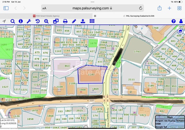 Land in Larnaca - view 1