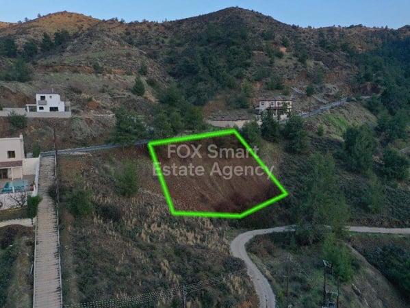 Land in Evrychou - view 1
