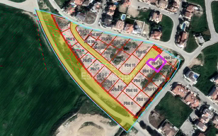 Land in Lakatamia - view 1