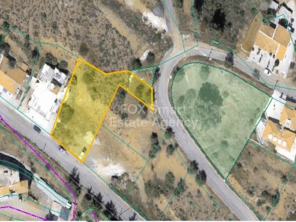 Land in Evrychou - view 1