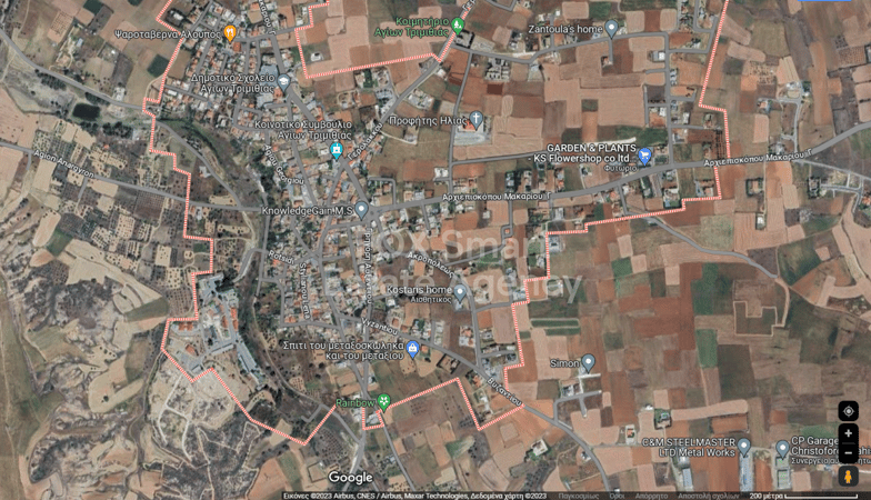 Land in Agioi Trimithias - view 1