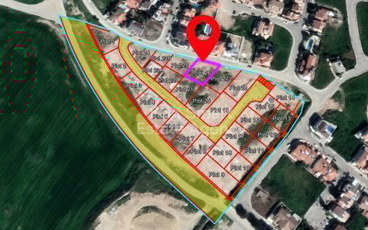 Land in Lakatamia - view 1