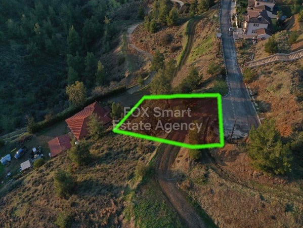 Land in Evrychou - view 1