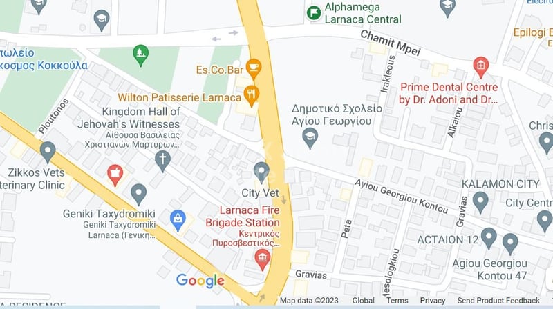 Land in Larnaca - view 1