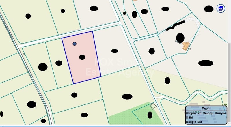 Land in Kissonerga - view 1