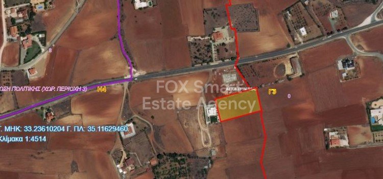 Land in Agioi Trimithias - view 1