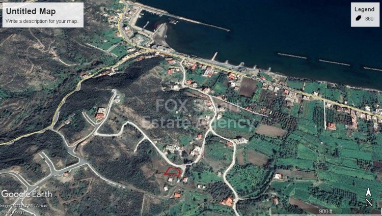 Land in Kato Pyrgos - view 1