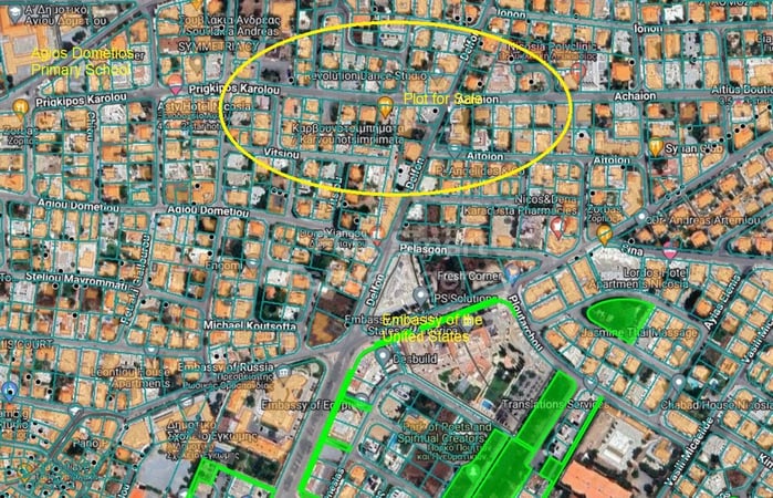 Land in Agios Georgios - view 1