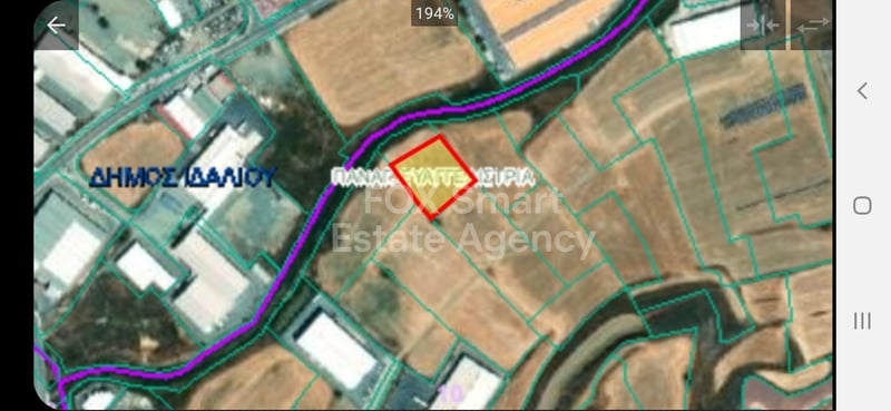 Land in Ayioi Omoloyites - view 1