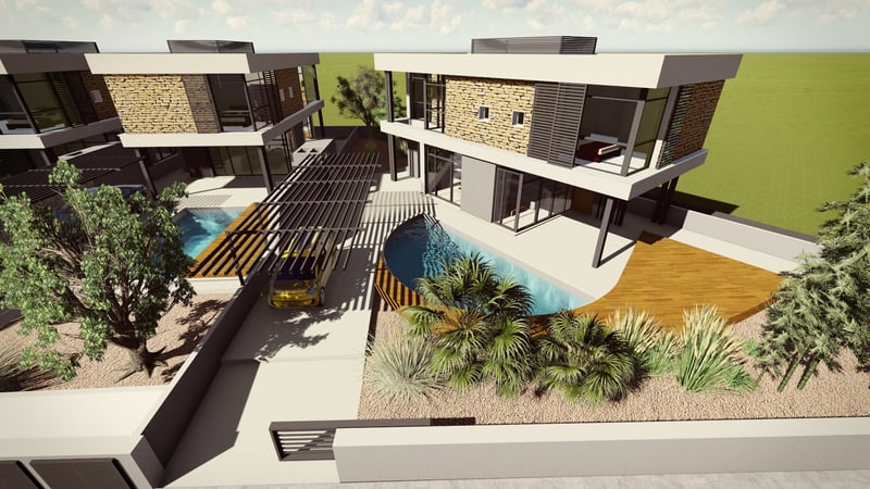 House in Trachoni (Lemesou) - view 1