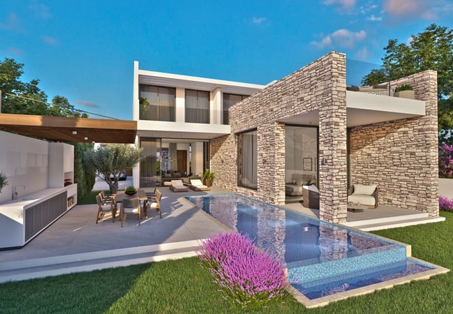 Villa in Paphos - view 1