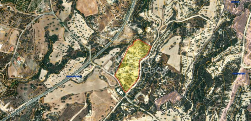 Land in Agia Trias - view 1