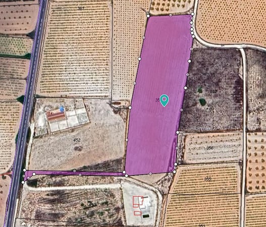 Land in Pinoso - view 1