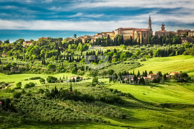 House in Pienza - view 1