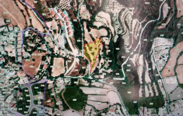 Land in Tsada - view 1