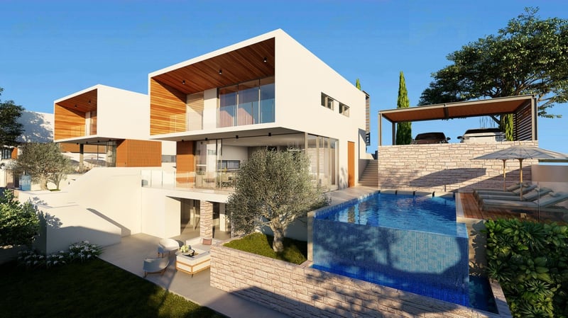House in Paphos - view 1