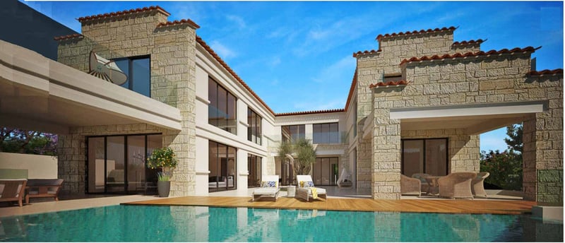 House in Kouklia - view 1