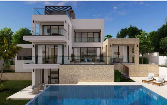 House in Kouklia - view 1