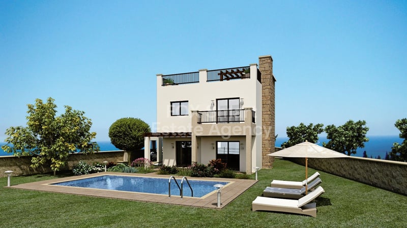 House in Kouklia - view 1