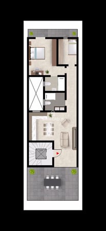 Penthouse in Ir-Rabat - view 1