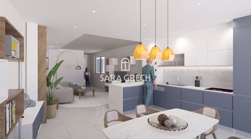 Penthouse in Balzan - view 1