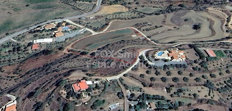 Land in Kalo Chorio (Oreinis) - view 1