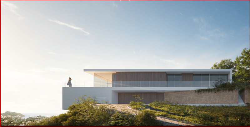 Villa in Moraira - view 1