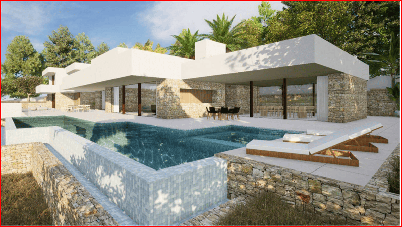 Villa in Moraira - view 1