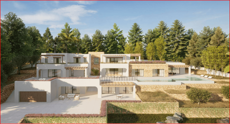 Villa in Moraira - view 1