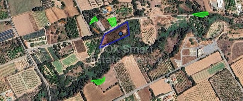 Land in Kissonerga - view 1
