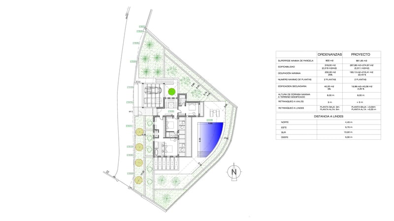 Villa in Teulada - view 1